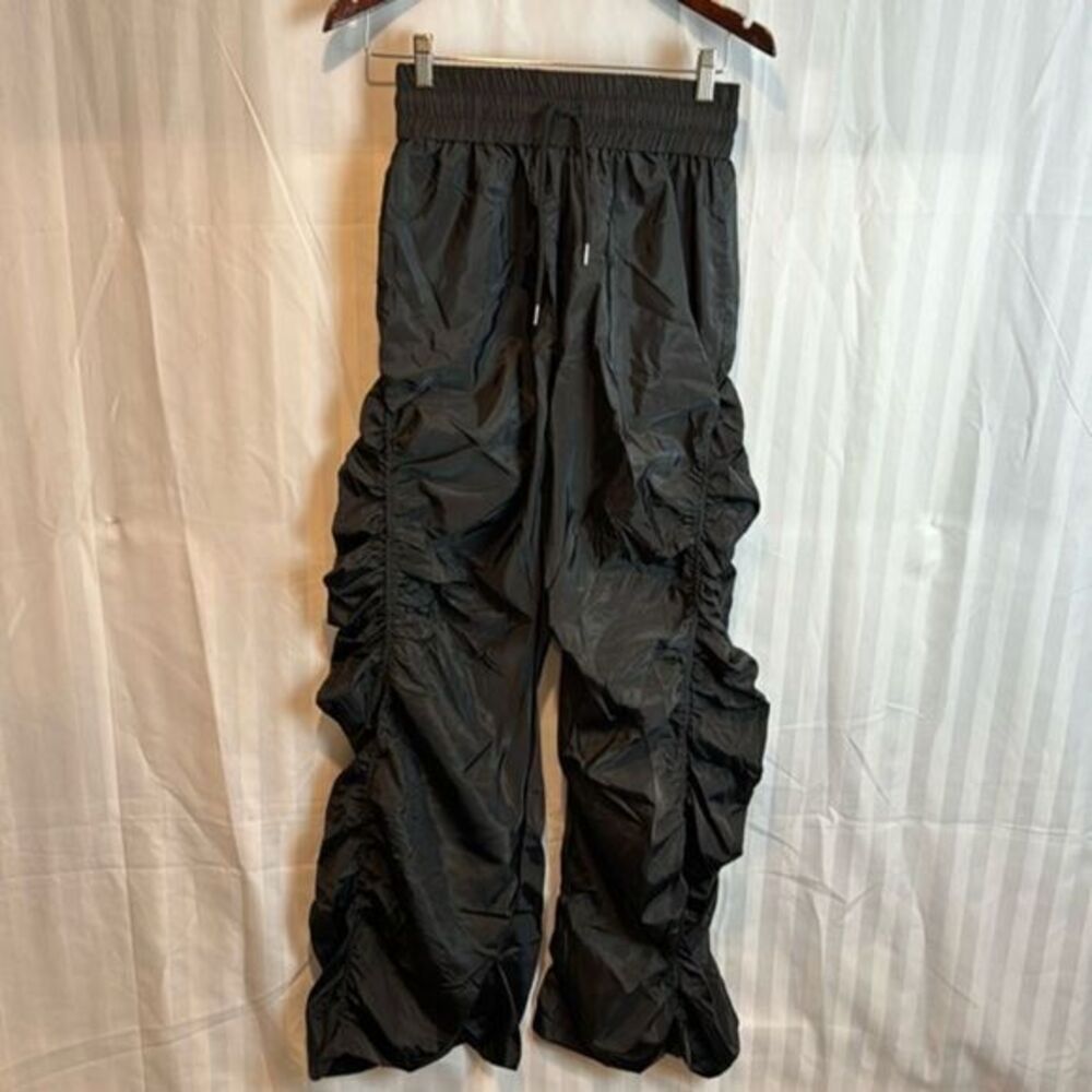 Micas Y2k Kpopstyle Style Gathered Drawstring‎ Wide Leg Cargo Pants Size M - Picture 6 of 16